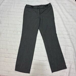 CATO mini houndstooth pattern women’s Gray Trouser Dress Pants size 12 GUC